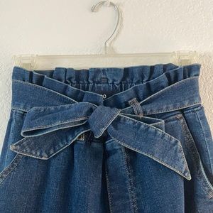 Aeropostale High-Rise Wide-Leg Denim Pants